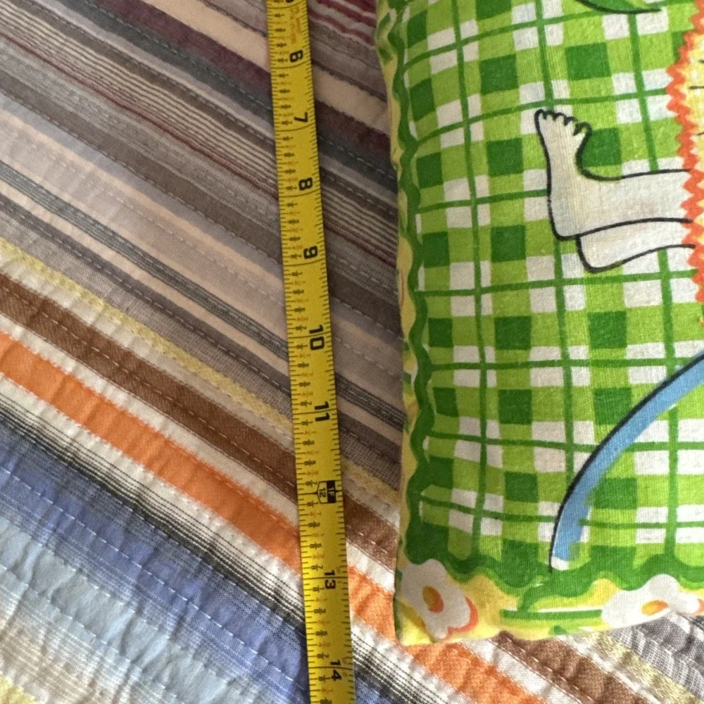 Vtg Sears Katie's Patchwork Pillow Featured in Stranger Things MCM